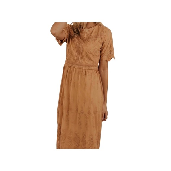 Women's Size 8 Roolee saffron fairycore boho dress - Picture 6 of 8